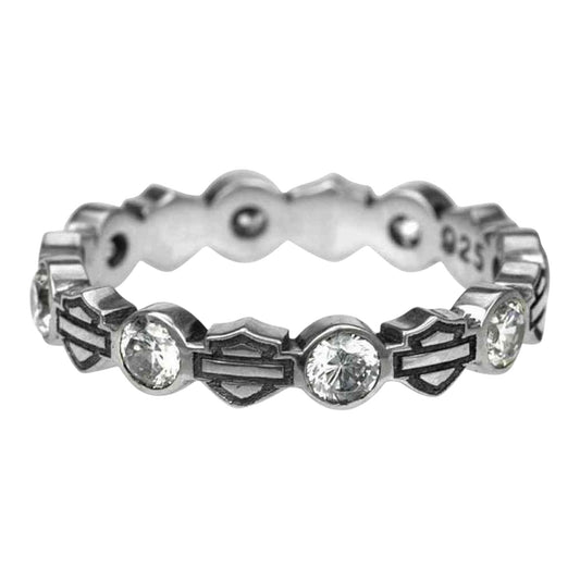 B&S STONE BAND STACKING RING
