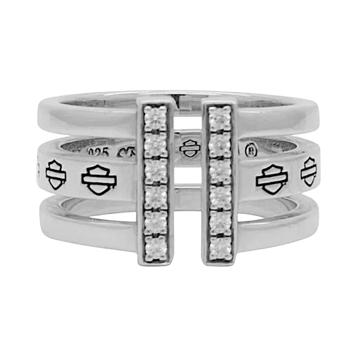 BLING B&S SPLIT RING