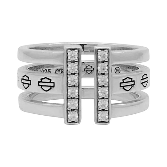 BLING B&S SPLIT RING
