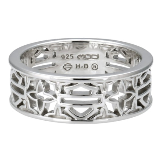 B&S MEDAILLON BAND RING