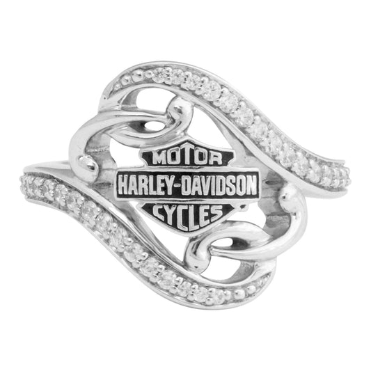 BLING FILIGREE B&S RING