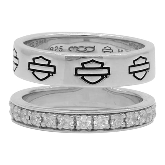 DOUBLE BAND SPLIT RING