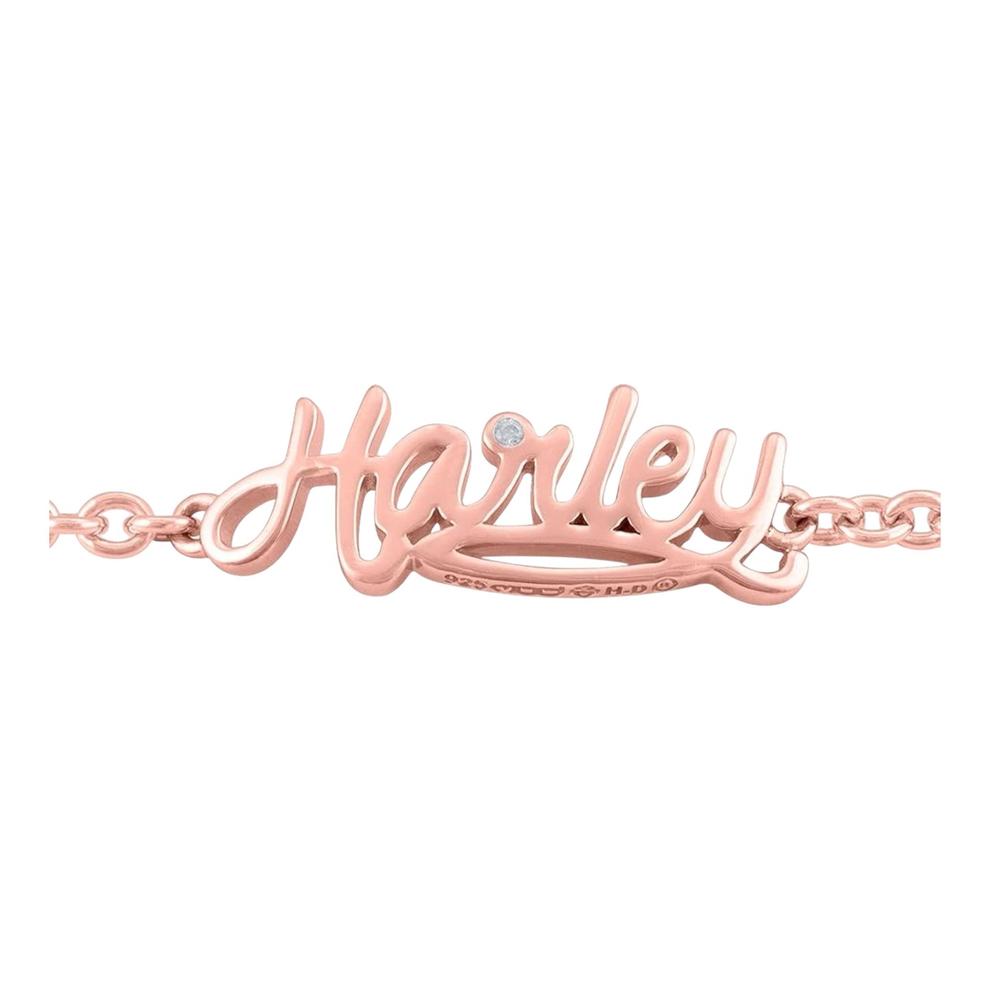 ROSE GOLD CURSIVE BRACELET