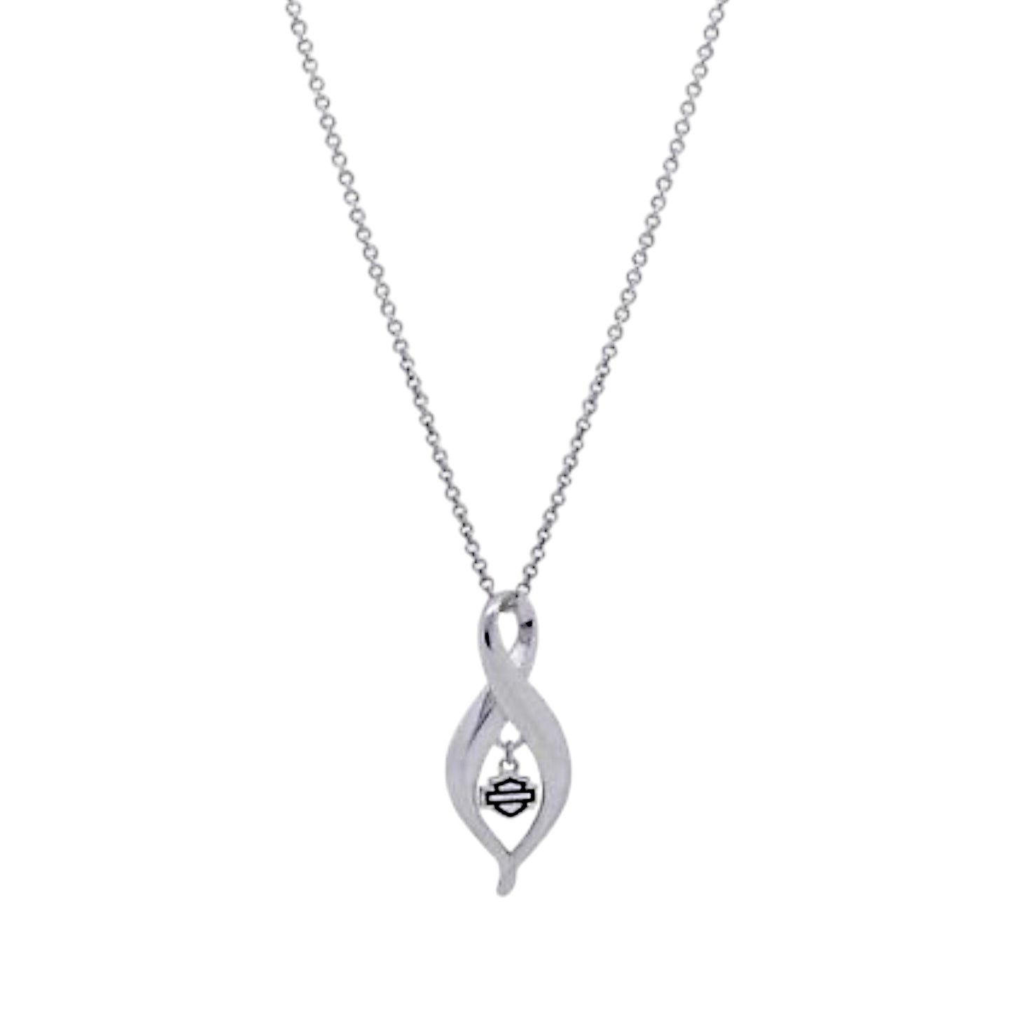 INFINITY SILVER NECKLACE
