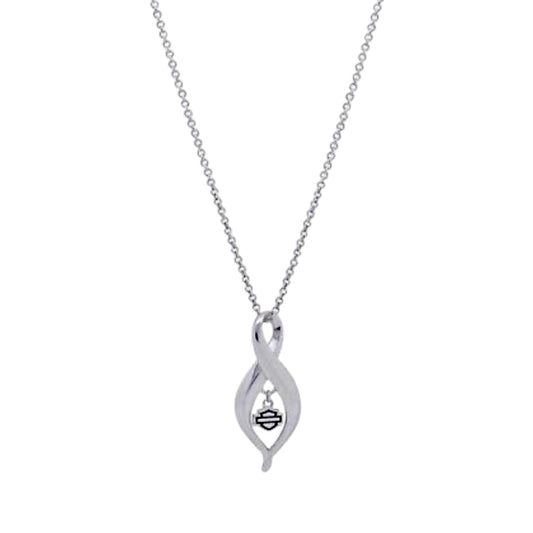 INFINITY SILVER NECKLACE