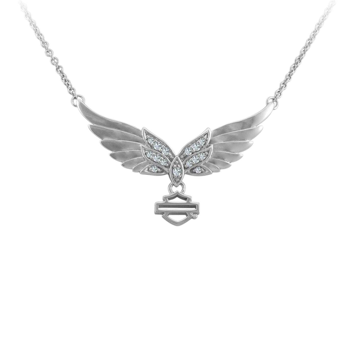BLING WING B&S NECKLACE
