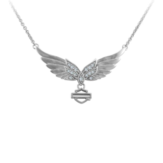 BLING WING B&S NECKLACE