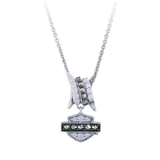 BLING BARB WIRE NECKLACE