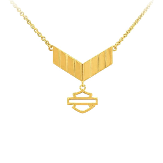 INSIGNIA GOLD PLATED NECKLACE