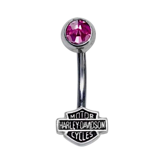 H-D PINK BELLY JEWEL