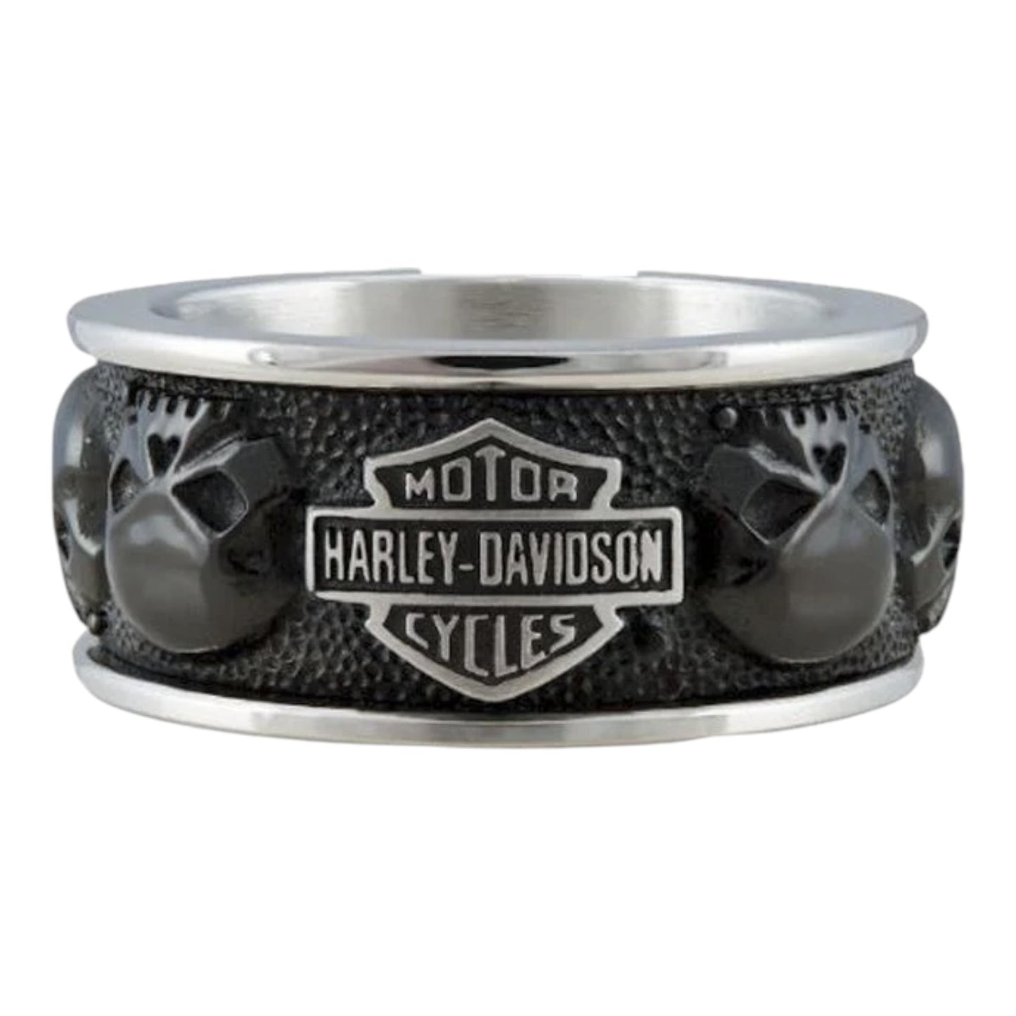 MULTI SKULL BAND RING