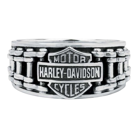 STERLING SILVER MEN'S BIKE CHAIN BAND