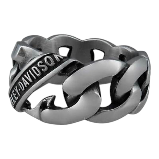 HARLEY-DAVIDSON BANNER CLUB LINK RING