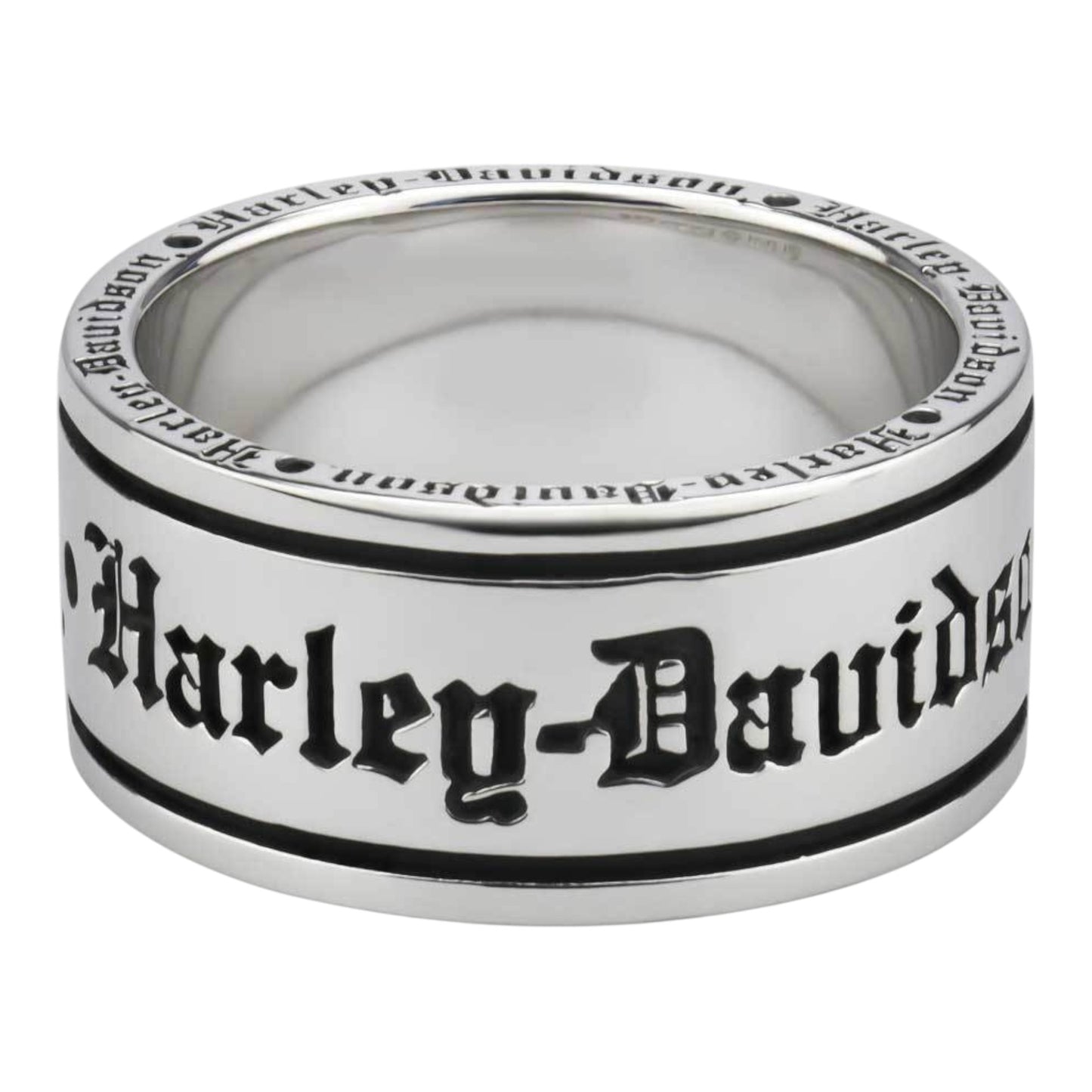 MEN'S OLD ENGLISH SCRIPT BAND RING