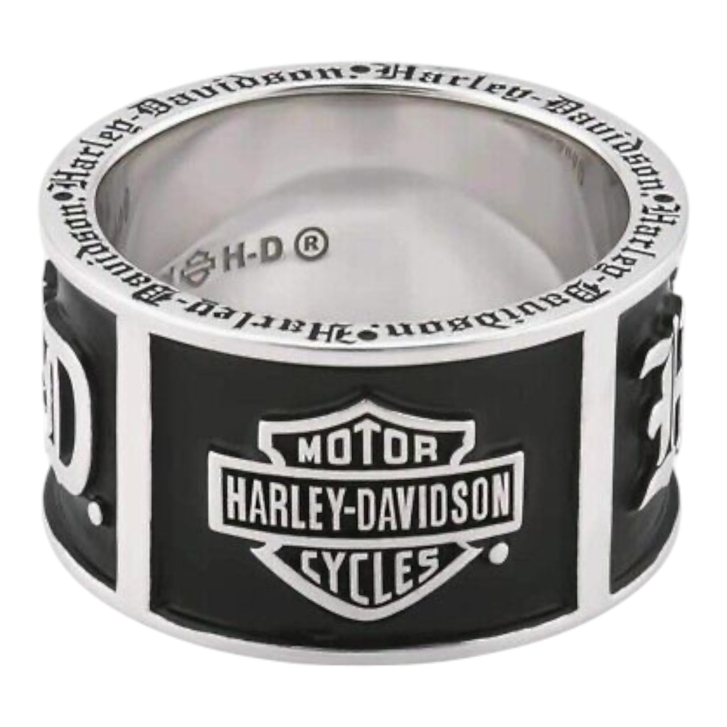 MEN'S OLD ENGLISH H-D B&S BAND RING