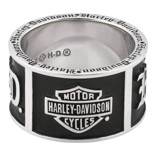 MEN'S OLD ENGLISH H-D B&S BAND RING