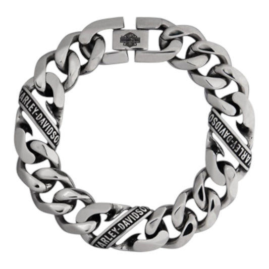 HARLEY-DAVIDSON BANNER CLUB LINK BRACELET