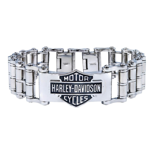 STEEL B&S LARGE BIKE CHAIN BRACELET