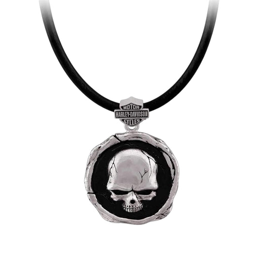 SKULL WAX SEAL NECKLACE