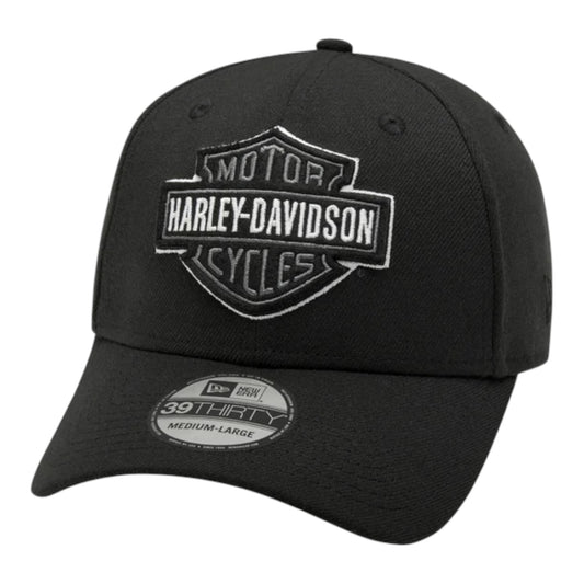 CAP B&S BLACK WOVEN