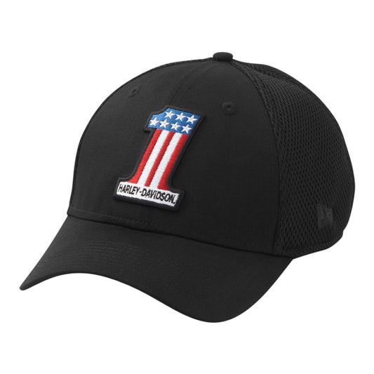 #1 HAT - WOVEN BLACK