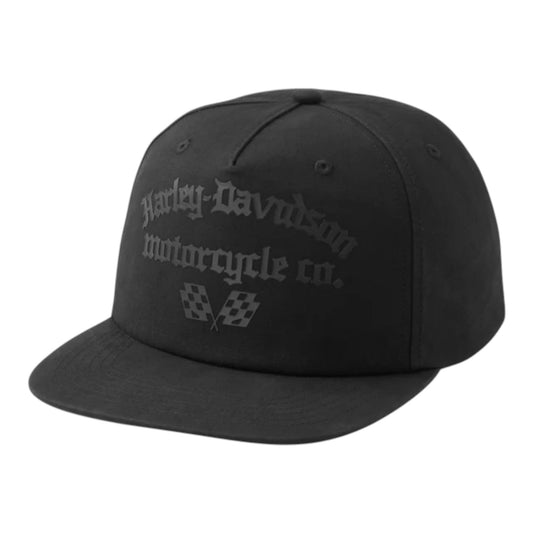 HAT - WOVEN BLK