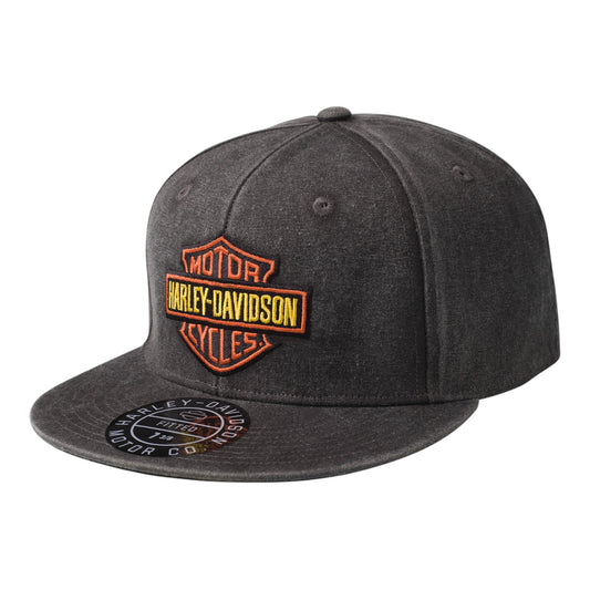 CAP - WOVEN WASHED GREY