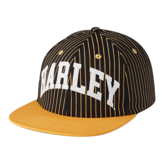 HAT- BLK & YELLOW HARLEY