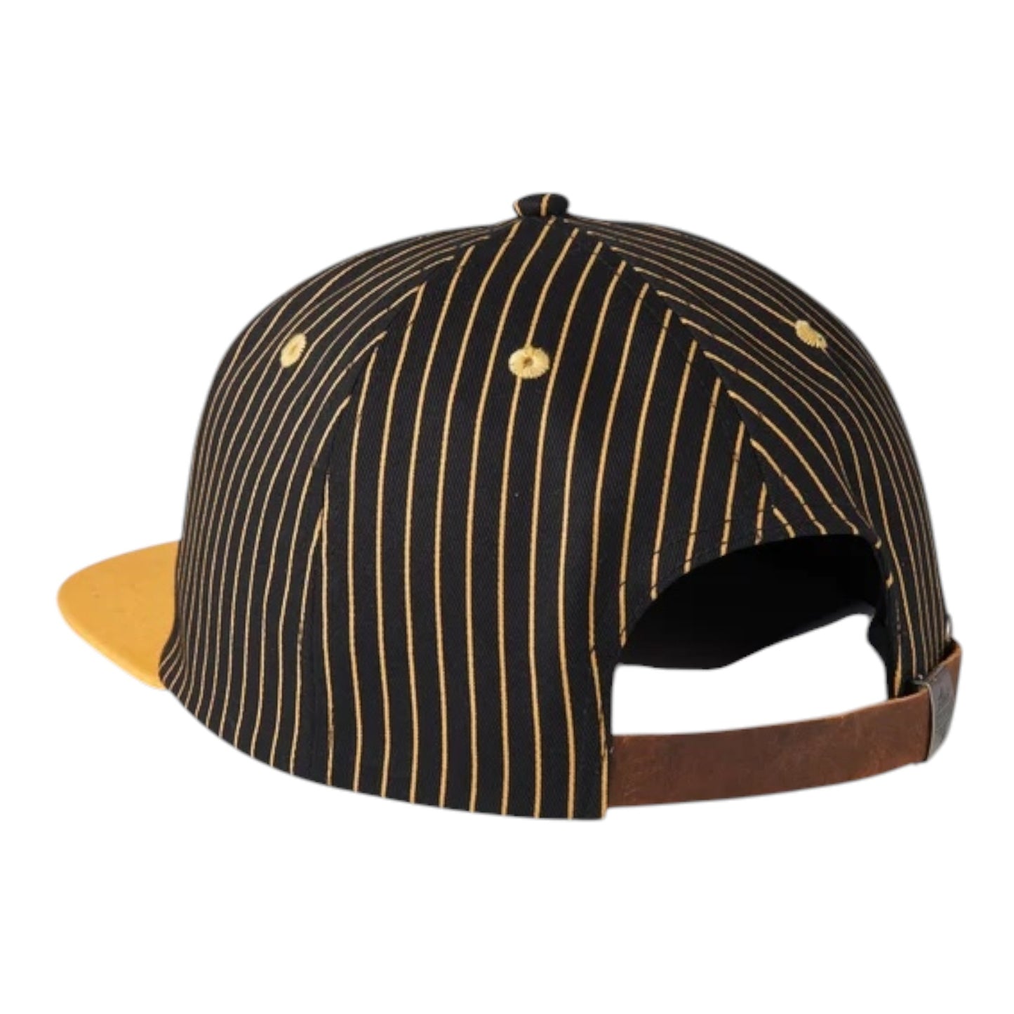 HAT- BLK & YELLOW HARLEY