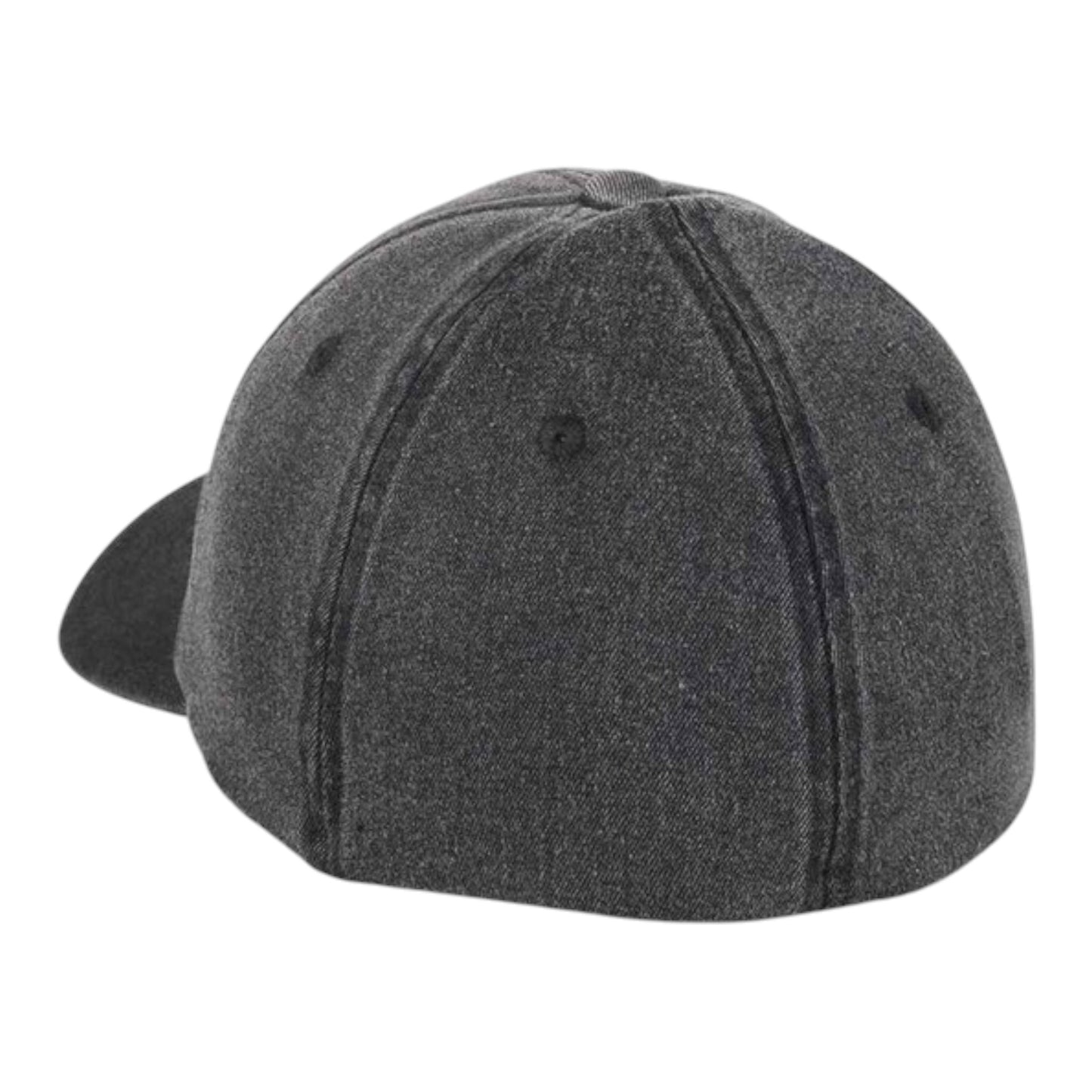HAT- DENIM W/METAL B&S, BLK