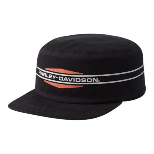 CAP- PILLBOX, WOVEN, BLK