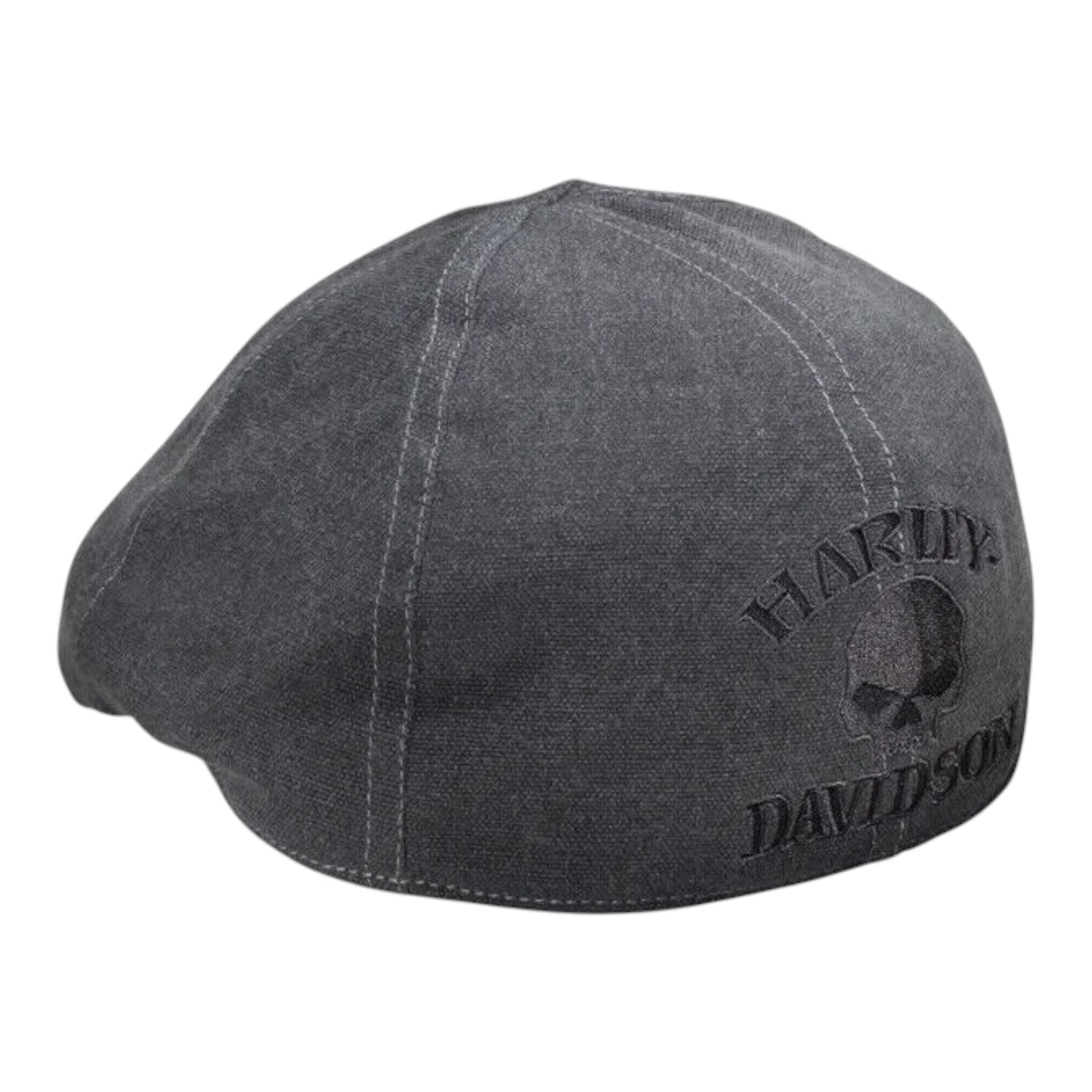 COTTIN SKULL IVY CAP MEN'S, DARK GREY
