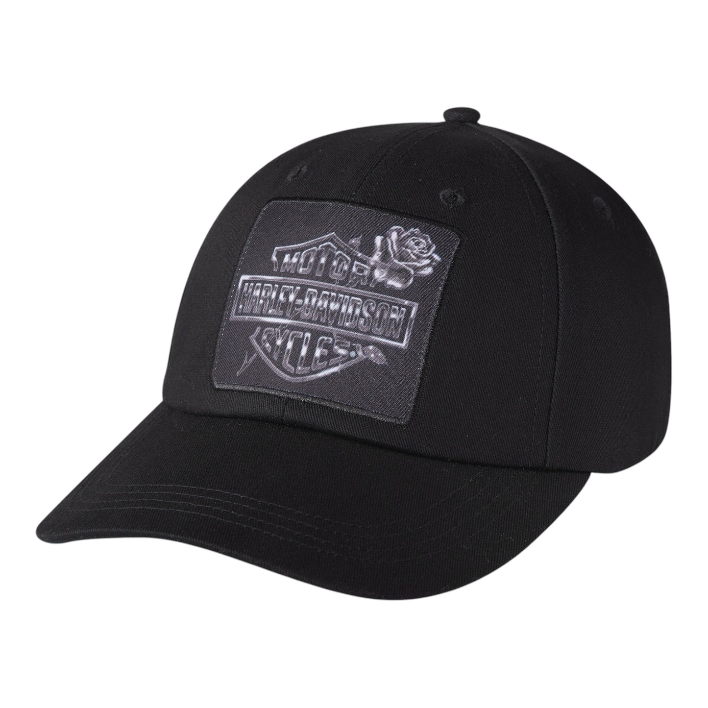 ROSE HAT - WOVEN, BLACK