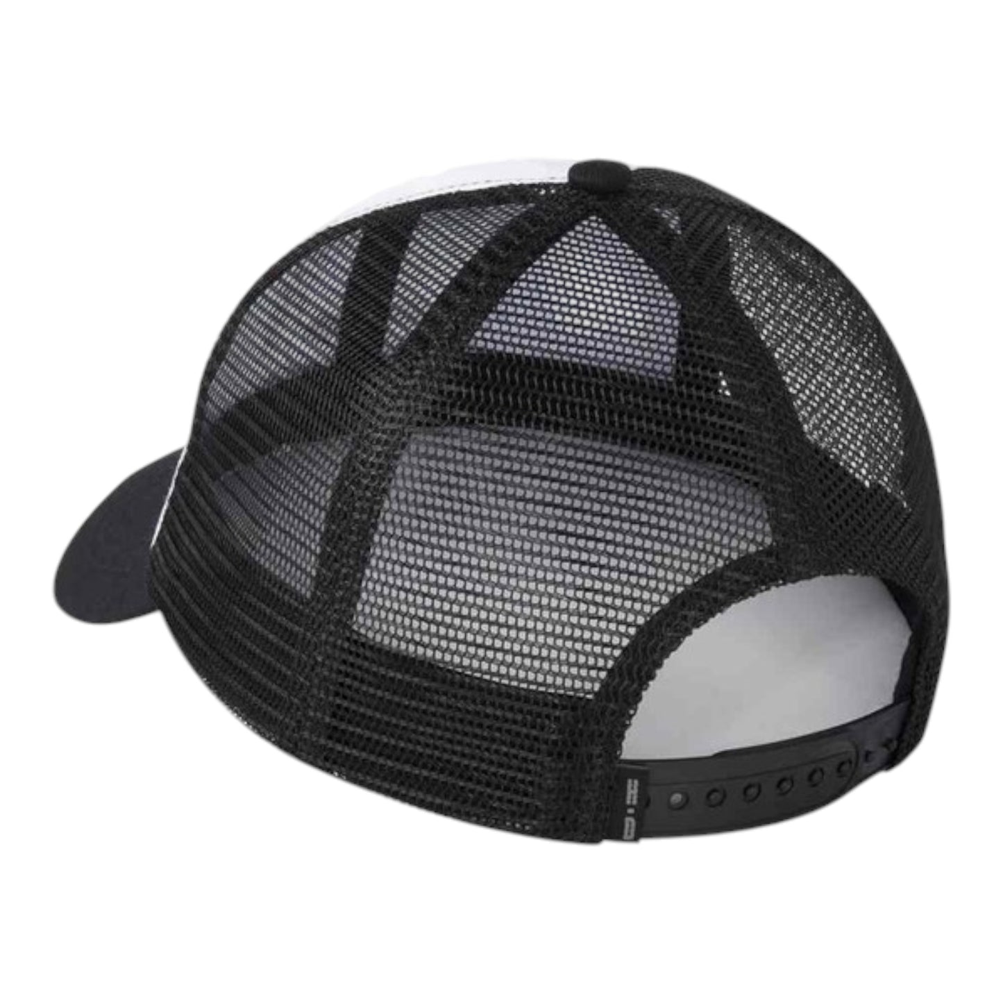 HAT0TRUCKER,WOVEN, BLACK COLORBLOCK
