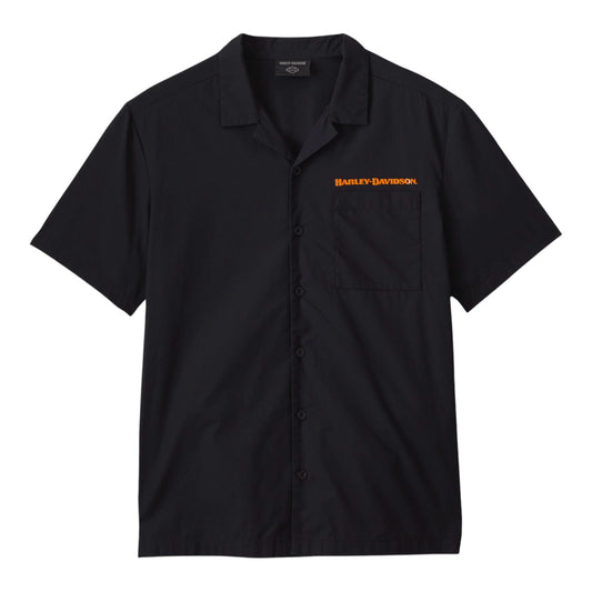 SHIRT-WOVEN, FLAME EAGLE