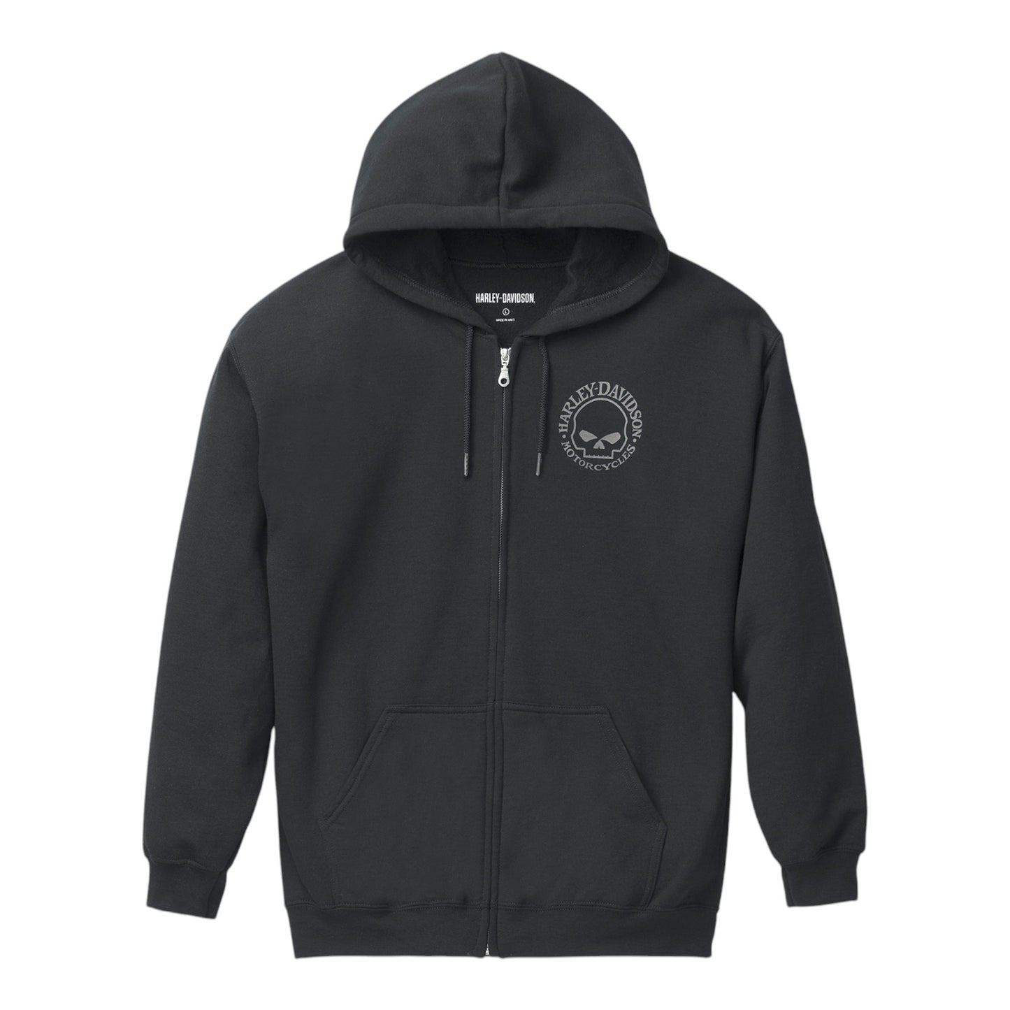 HOODIE-KNIT,BLACK, WILLIE G