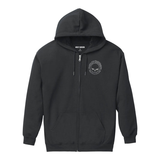 HOODIE-KNIT,BLACK, WILLIE G
