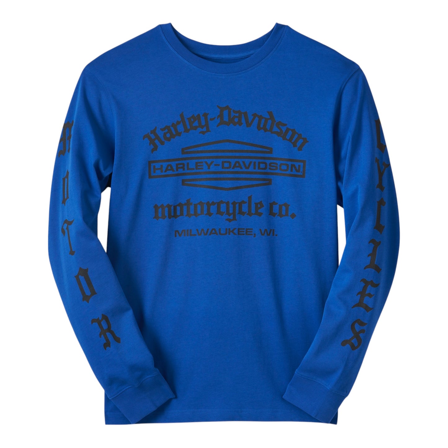 LONG SLEEVE-KNIT-BLUE