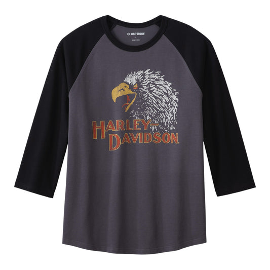 TEE-KNIT, DARK GREY COLORBLOCK