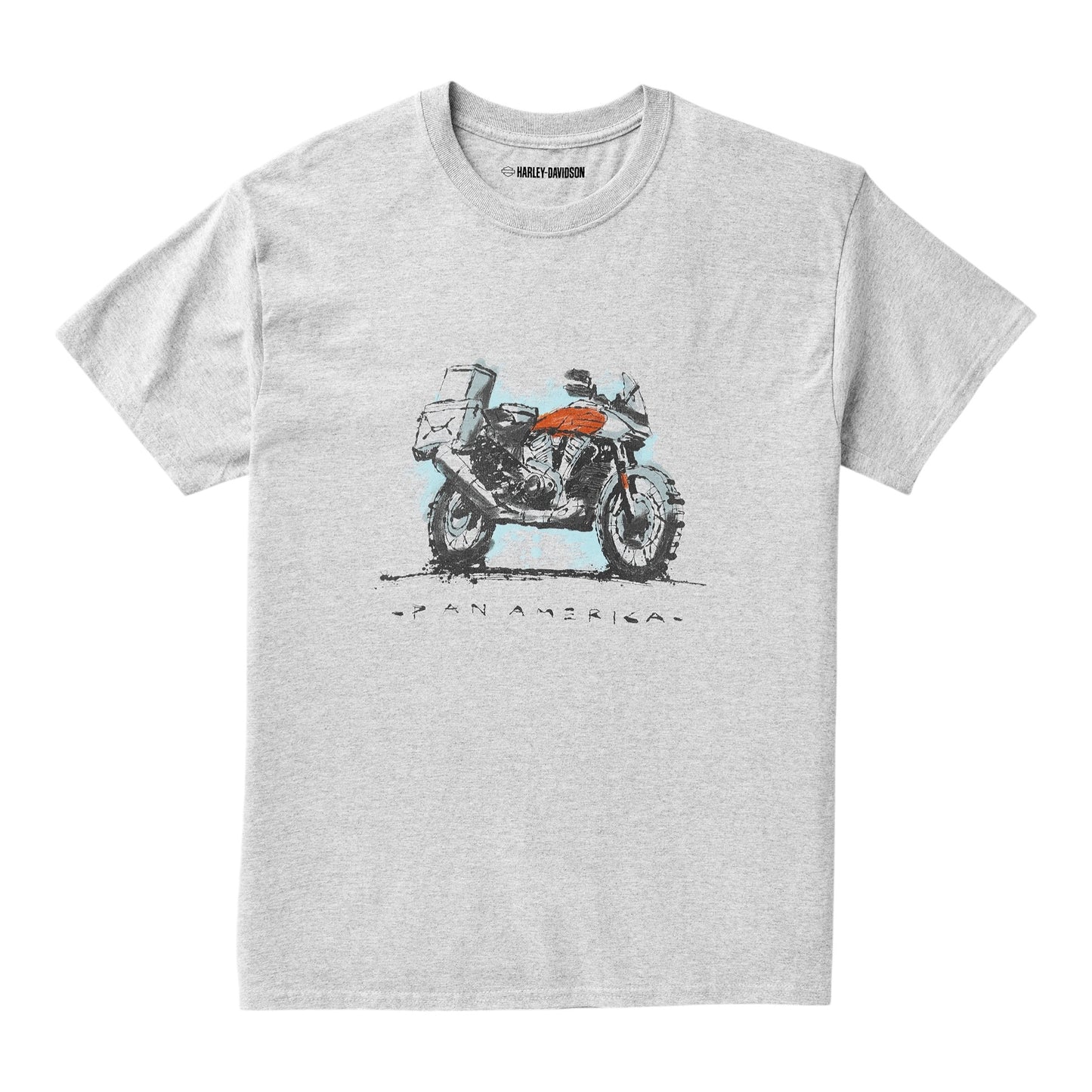 TEE-KNIT, HEATHER GREY- PAN AMERICA