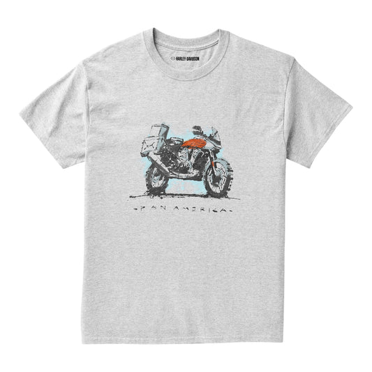 TEE-KNIT, HEATHER GREY- PAN AMERICA