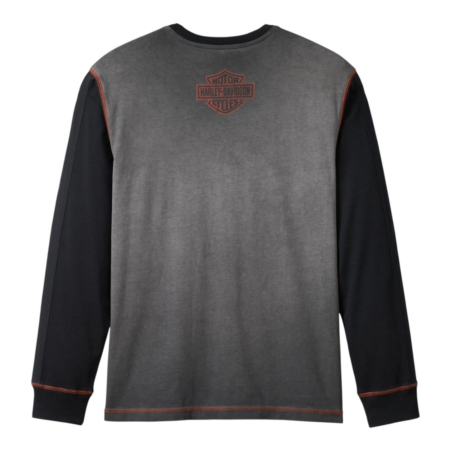 TEE-KNIT, GREY COLORBLOCK WITH B&S