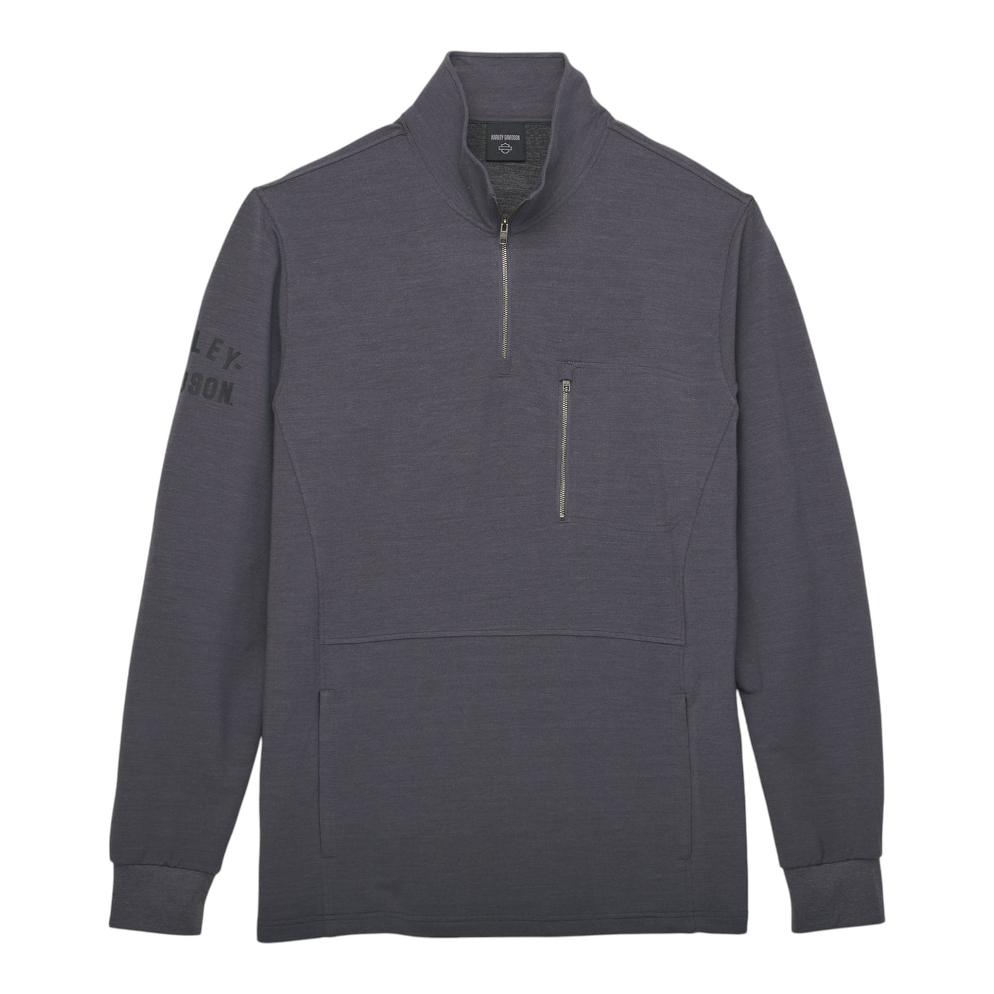 PULLOVER-KNIT, DARK GREY