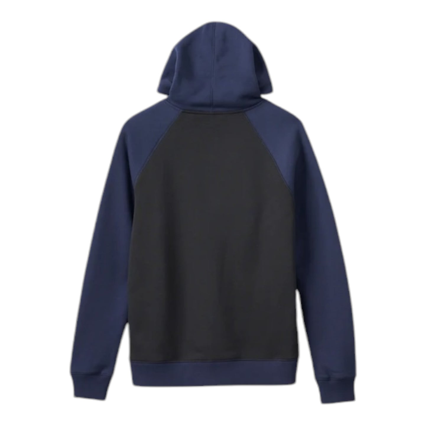 HOODIE-KNIT, BLACK COLORBLOCK