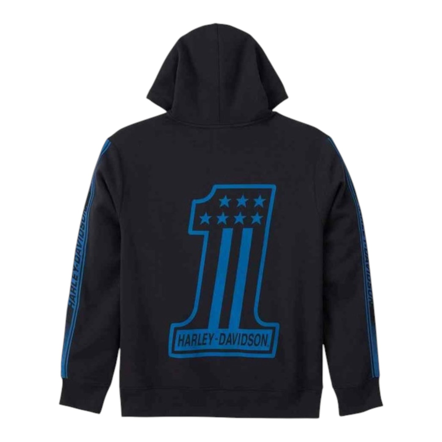 HOODIE-KNIT, BLACK #1