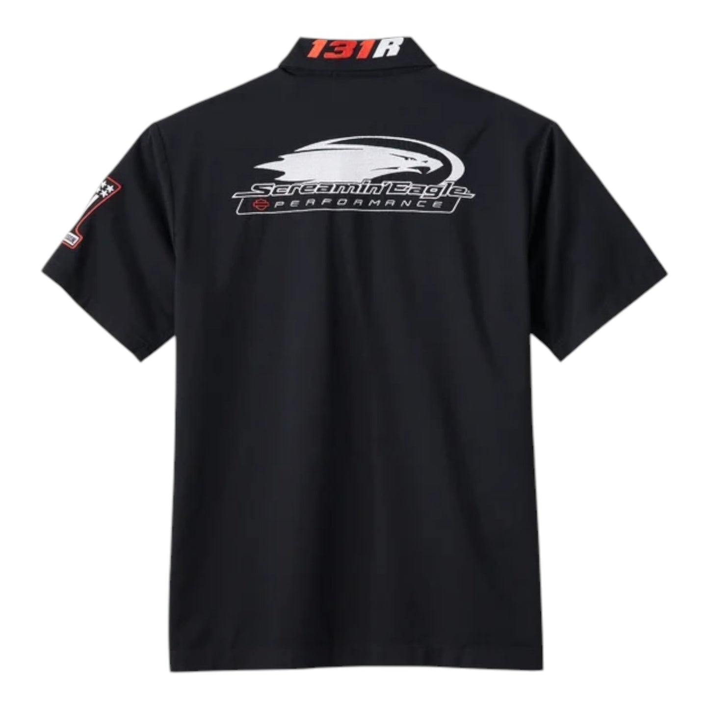SHIRT-WOVEN, BLK, SCREAMIN EAGLE