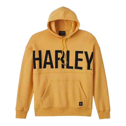 HOODIE-KNIT, YELLOW