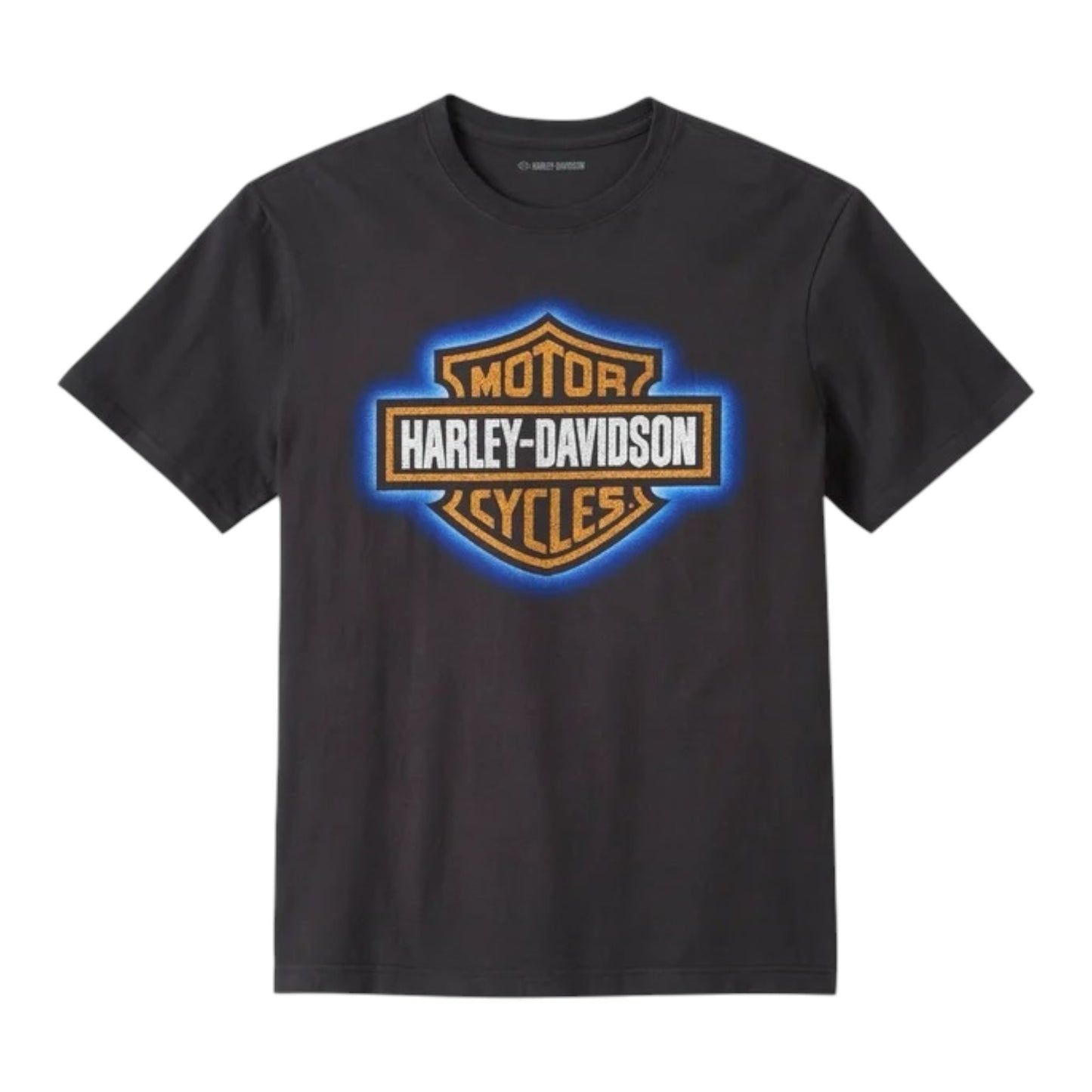 TEE-KNIT, BLACK/BLUE B&S