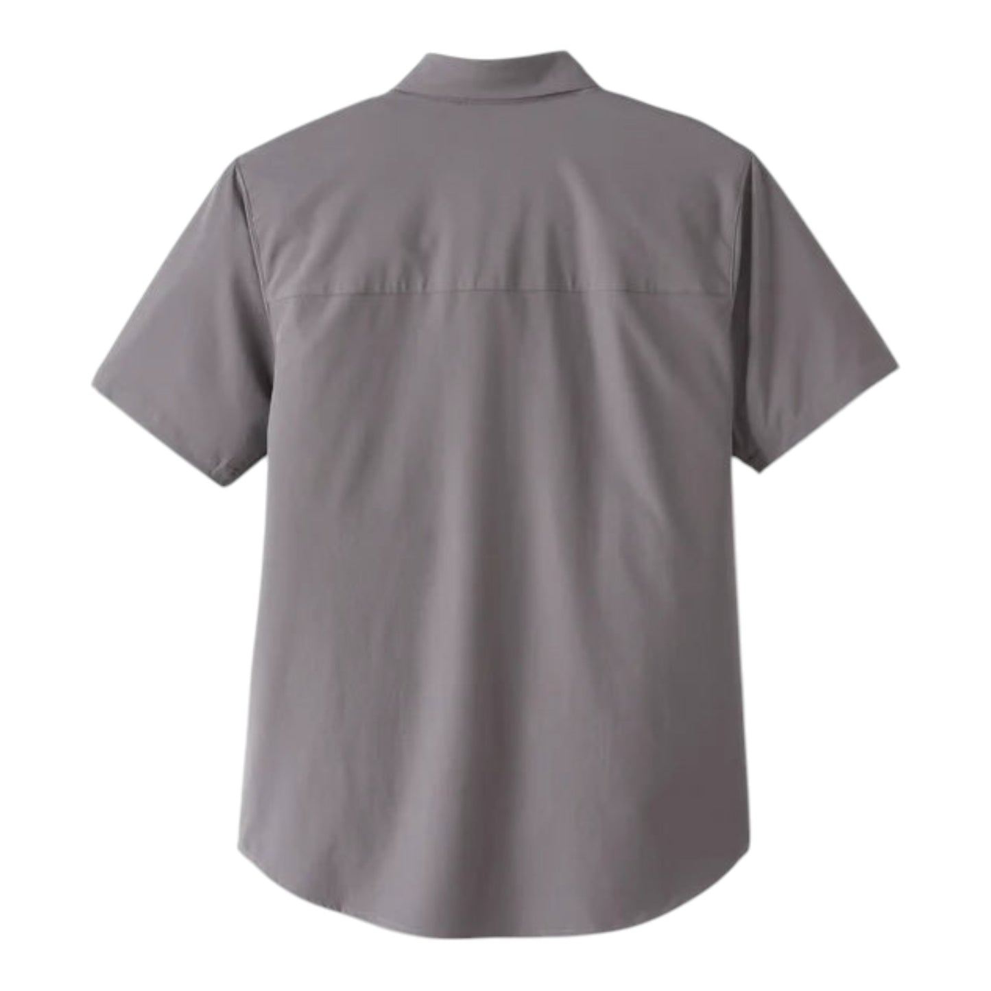 SHIRT-WOVEN,DARK GREY #1