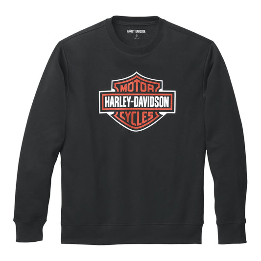 PULLOVER-KNIT, BLACK B&S